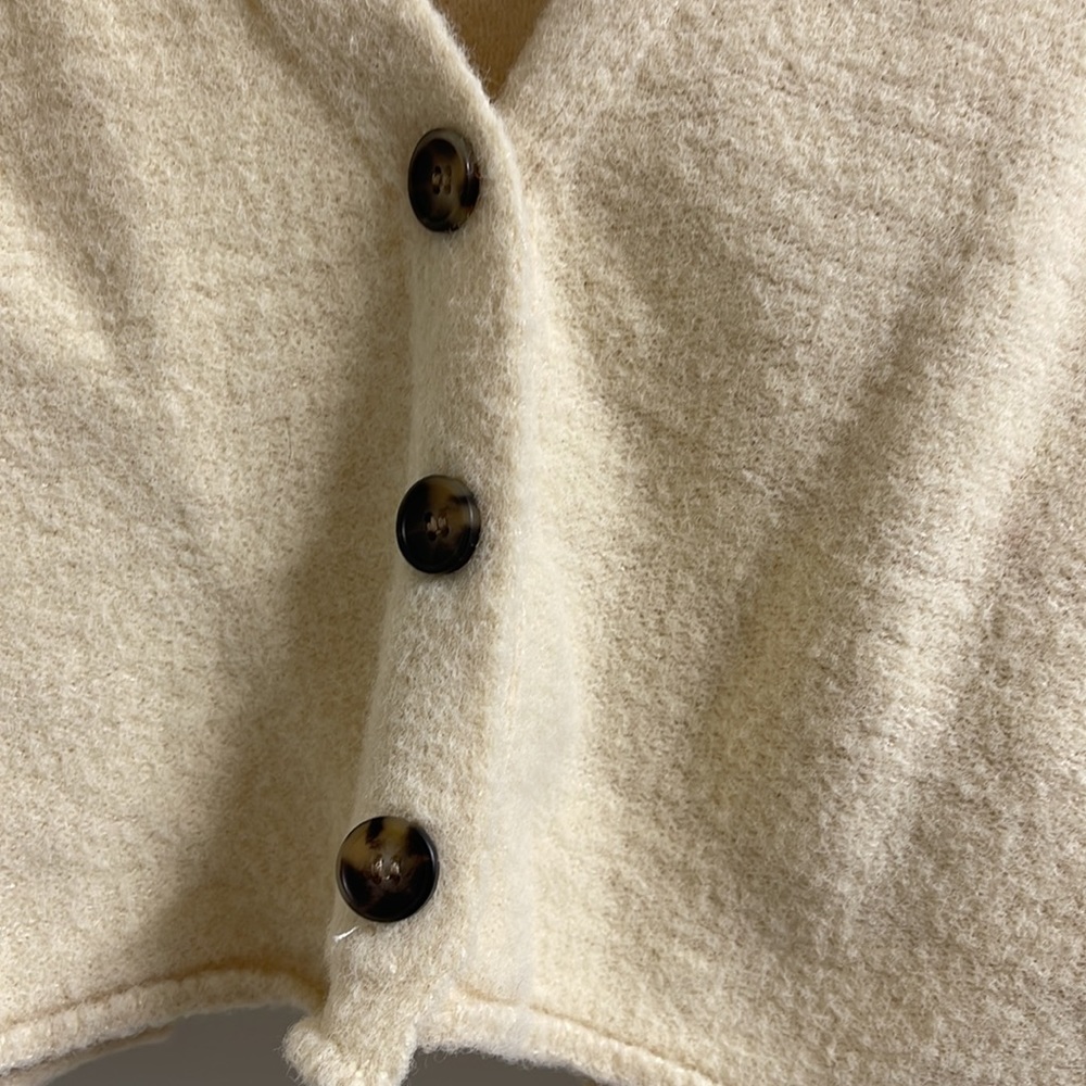 Free People Cropped Button Cardigan - Picture 3 of 6